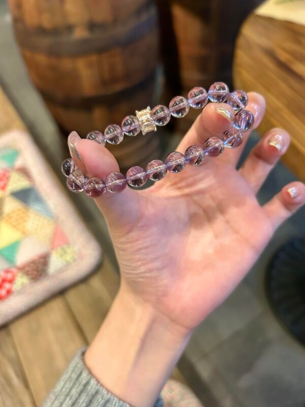 「巴西紫水晶手鍊」天然能量飾品｜招貴人助事業｜冥想平衡情緒 - 图片 3